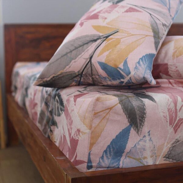 Agatha Spring Bedsheet - Pastel Pink