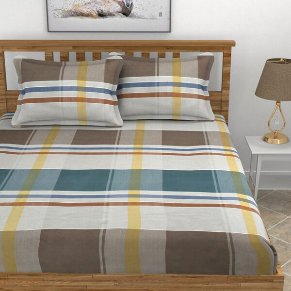Antoine Geometric Microfiber Bedsheet