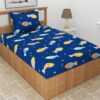 Aqua Fish Kids Bedsheet - Royal Blue