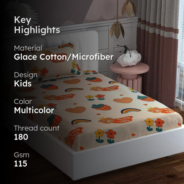 Bohotastic Bedsheet - Peach