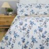 Cherry Blossom Floral Bedsheet - White Cherry Blossom Floral Bedsheet - White