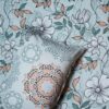 Ethereal Blooms Bedsheet - Green