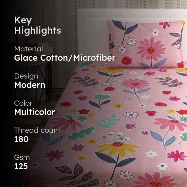 Flower Tales Bedsheet