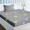 Golden Stars Kids Bedsheet - 210 TC