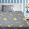 Golden Stars Kids Bedsheet - 210 TC