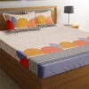 Kain Geomatric Cotton Bedsheet - 210 TC