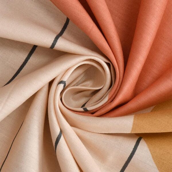 Kain Geomatric Cotton Bedsheet - 210 TC