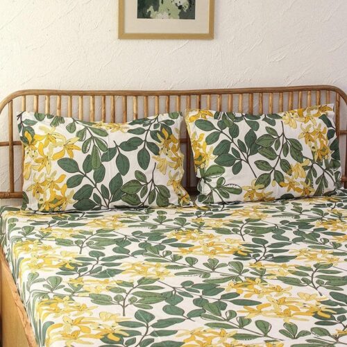 Moringa Bedsheet - Green