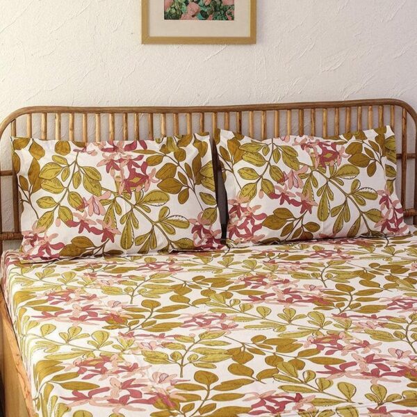 Moringa Bedsheet - Pink