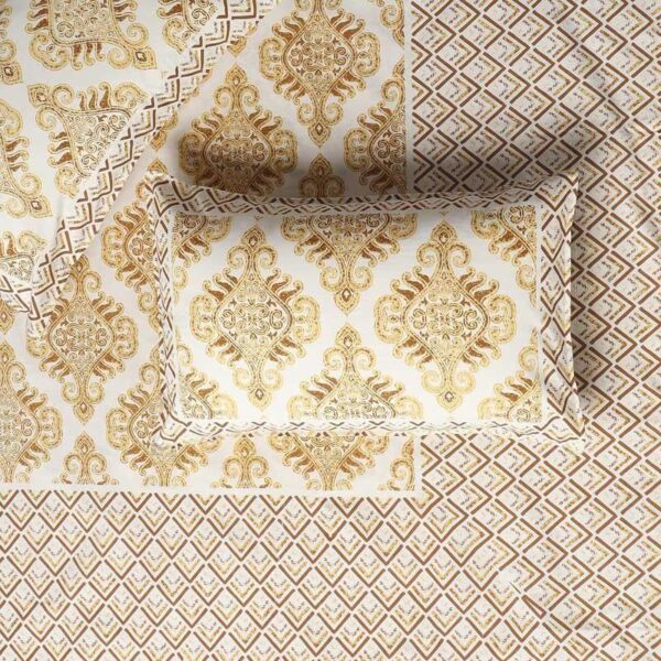 Mustard Groovy Bedsheet