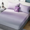 Nautica Velvet Cloud Cotton Bedsheet (Purple) - 160 TC