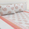 Nitya Printed Bedsheet - White