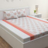 Nitya Printed Bedsheet - White