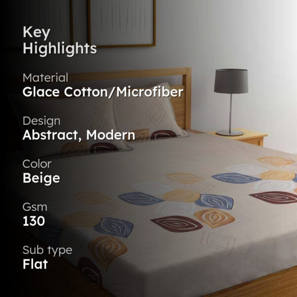 Posie Printed Bedsheet