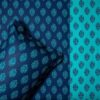 Rajastha Cotton Bedsheet (Tuquoise) - 180 TC