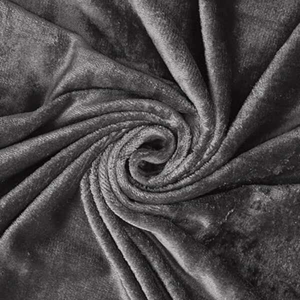 Sarva Solid Bedsheet - Grey