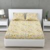 Soleli Floral Cotton Bedsheet - 130 TC