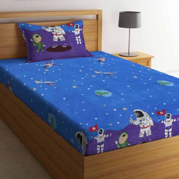 Space Explor Bedsheet
