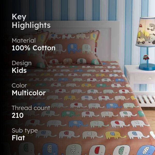 The Elephanzone Bedsheet The Elephanzone Bedsheet