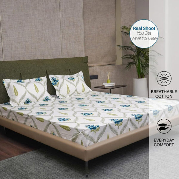 Urban Space Vilasa Bedsheet - 200 TC