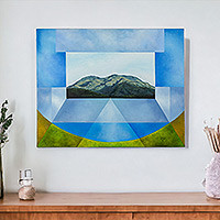 Cubist 20 to 36 Inch Paintings at NOVICA