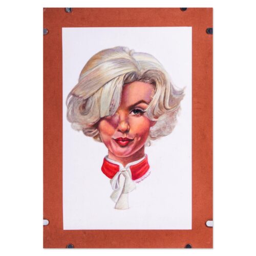 Signed and Mounted Portrait of Marilyn Monroe from Mexico, 'Forever Marilyn'