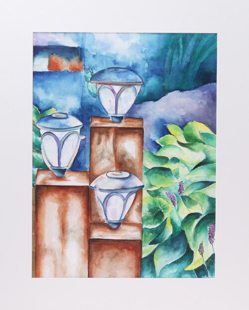 Signed Realist Still Life Painting from India, 'Beaming Lights' Signed Realist Still Life Painting from India, 'Beaming Lights'